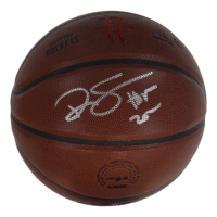Ralph Sampson Signed Rockets Logo NBA Basketball Inscribed "HOF 12" (Schwartz) at PristineAuction.com