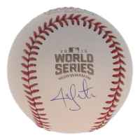 Jon Lester Signed 2016 World Series Baseball (Schwartz) at PristineAuction.com