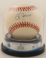 Yogi Berra Signed OAL Baseball With Beckett Display Case (BGS Encapsulated) at PristineAuction.com