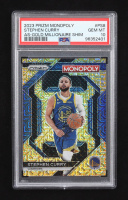 Stephen Curry 2023-24 Panini Prizm Monopoly All-Star Gold Millionaire Shimmer #PS8 #181/500 (PSA 10) at PristineAuction.com