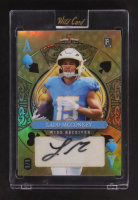 Ladd Mcconkey 2024 Wild Card 5 Card Draw Stacked Deck Ace of Spades #SDHS-LMA RC #1/1 at PristineAuction.com