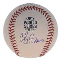 Harry "Chip" Caray III Signed Official 2021 World Series Logo Baseball Inscribed "21 WS Champs" (Beckett) at PristineAuction.com