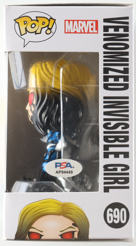 Jessica Alba Signed "Venom" #690 Venomized Invisible Girl Funko Pop! Vinyl Figure (PSA) at PristineAuction.com Jessica Alba Signed "Venom" #690 Venomized Invisible Girl Funko Pop! Vinyl Figure (PSA) at PristineAuction.com