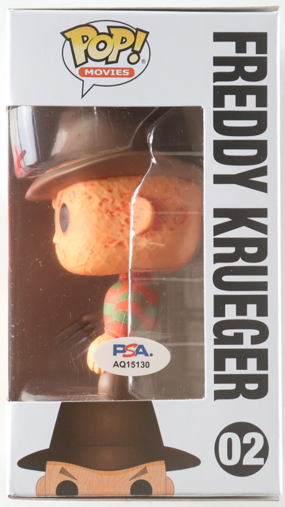 Robert Englund Signed "A Nightmare on Elm Street" #02 Freddy Krueger Funko Pop! Vinyl Figure (PSA) at PristineAuction.com Robert Englund Signed "A Nightmare on Elm Street" #02 Freddy Krueger Funko Pop! Vinyl Figure (PSA) at PristineAuction.com