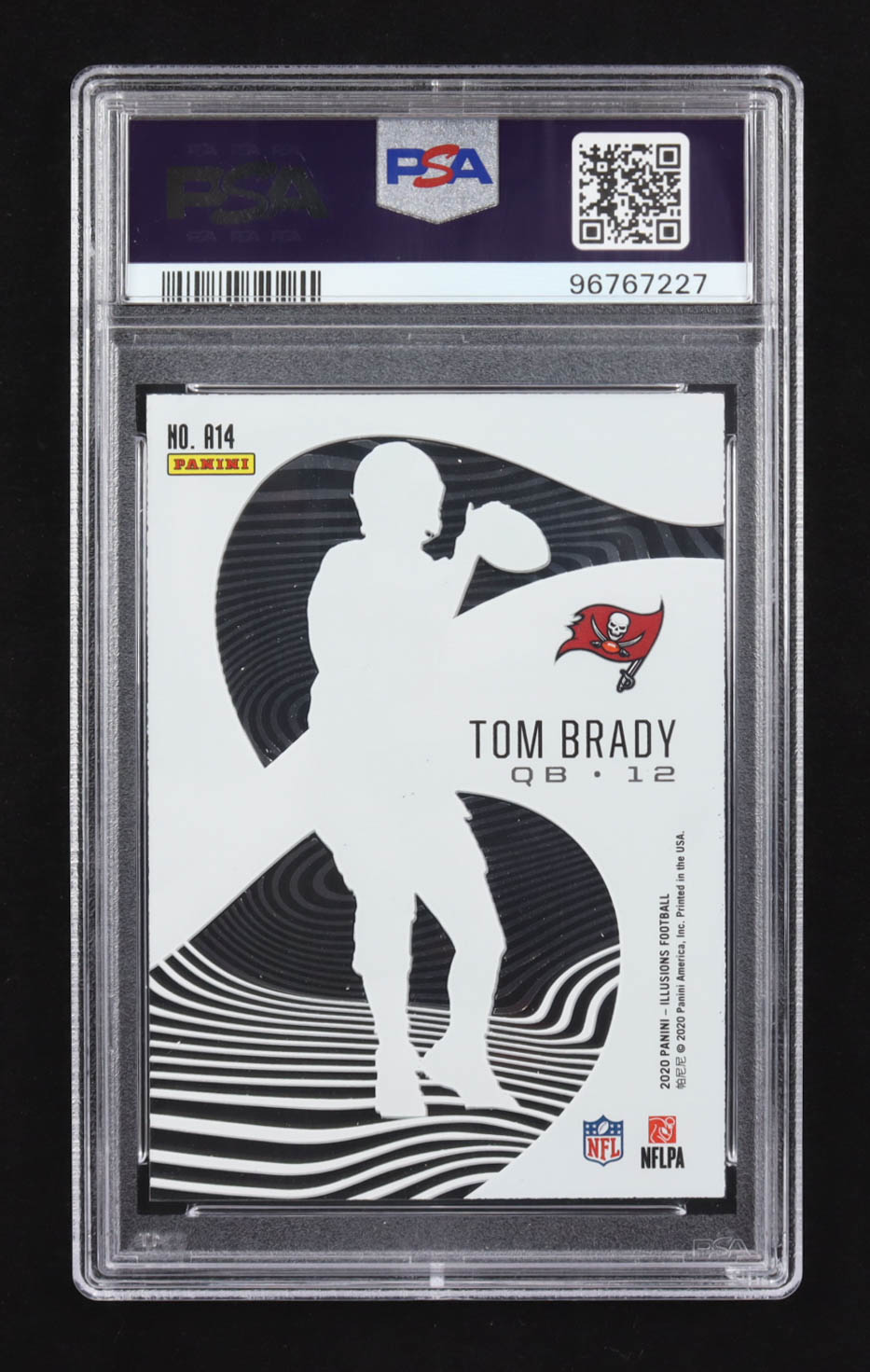 Tom Brady 2020 Panini Illusions Astounding #14 (PSA 10) at PristineAuction.com Tom Brady 2020 Panini Illusions Astounding #14 (PSA 10) at PristineAuction.com