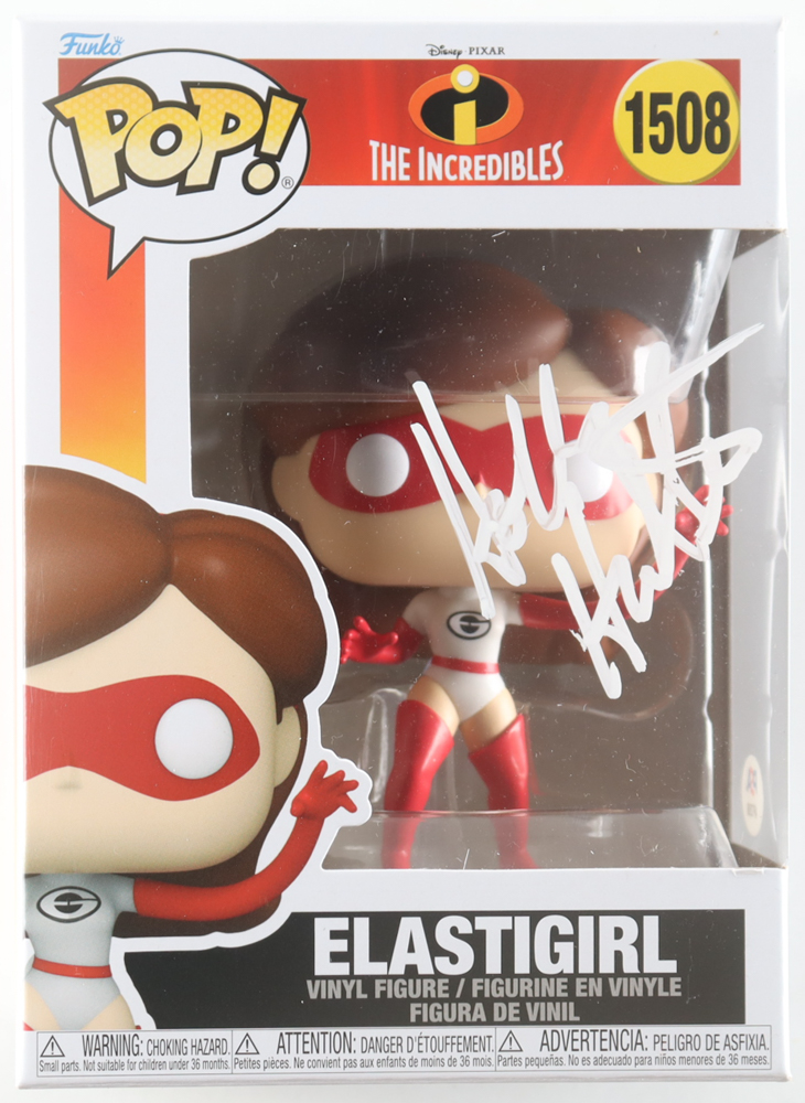 Holly Hunter Signed "The Incredibles" #1508 Elastigirl Funko Pop! Vinyl Figure (PSA) at PristineAuction.com Holly Hunter Signed "The Incredibles" #1508 Elastigirl Funko Pop! Vinyl Figure (PSA) at PristineAuction.com