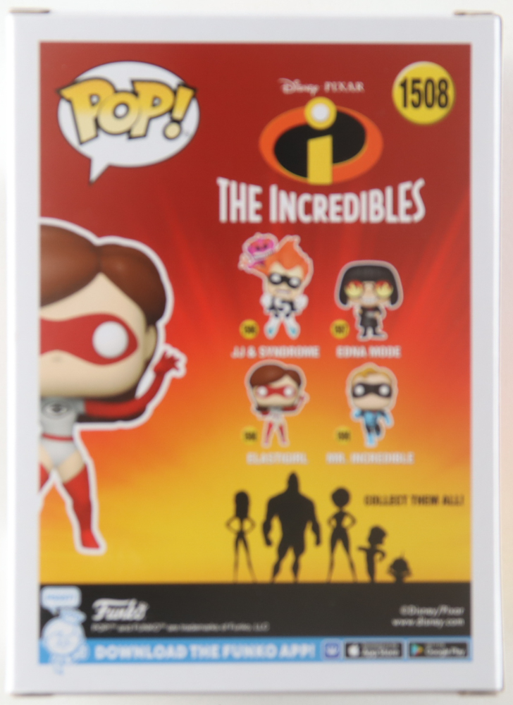 Holly Hunter Signed "The Incredibles" #1508 Elastigirl Funko Pop! Vinyl Figure (PSA) at PristineAuction.com Holly Hunter Signed "The Incredibles" #1508 Elastigirl Funko Pop! Vinyl Figure (PSA) at PristineAuction.com