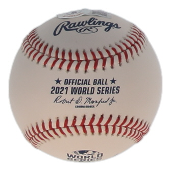Ron Washington Signed Official 2021 World Series Logo Baseball Inscribed "21 WSC" (Beckett) at PristineAuction.com Ron Washington Signed Official 2021 World Series Logo Baseball Inscribed "21 WSC" (Beckett) at PristineAuction.com