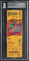 1996 Original Mens Semi-Finals Soccer Game Ticket (BGS 7) at PristineAuction.com