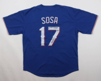Sammy Sosa Signed Jersey Inscribed "Slammin Sammy" (Beckett) at PristineAuction.com