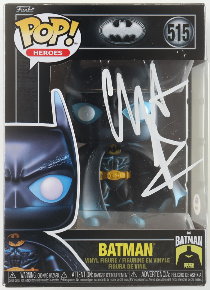 Christian Bale Signed "Batman" #515 Batman Funko Pop! Vinyl Figure (PSA) at PristineAuction.com Christian Bale Signed "Batman" #515 Batman Funko Pop! Vinyl Figure (PSA) at PristineAuction.com
