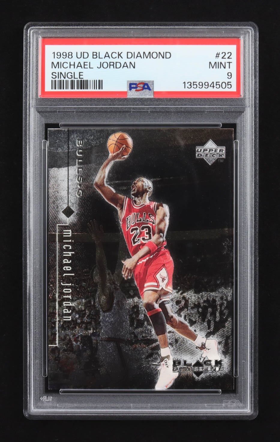 Michael Jordan 1998-99 Black Diamond #22 (PSA 9) at PristineAuction.com Michael Jordan 1998-99 Black Diamond #22 (PSA 9) at PristineAuction.com