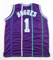 Muggsy Bogues Signed Jersey (AWM) at PristineAuction.com