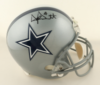 Dak Prescott Signed Cowboys Full-Size Helmet (JSA) at PristineAuction.com