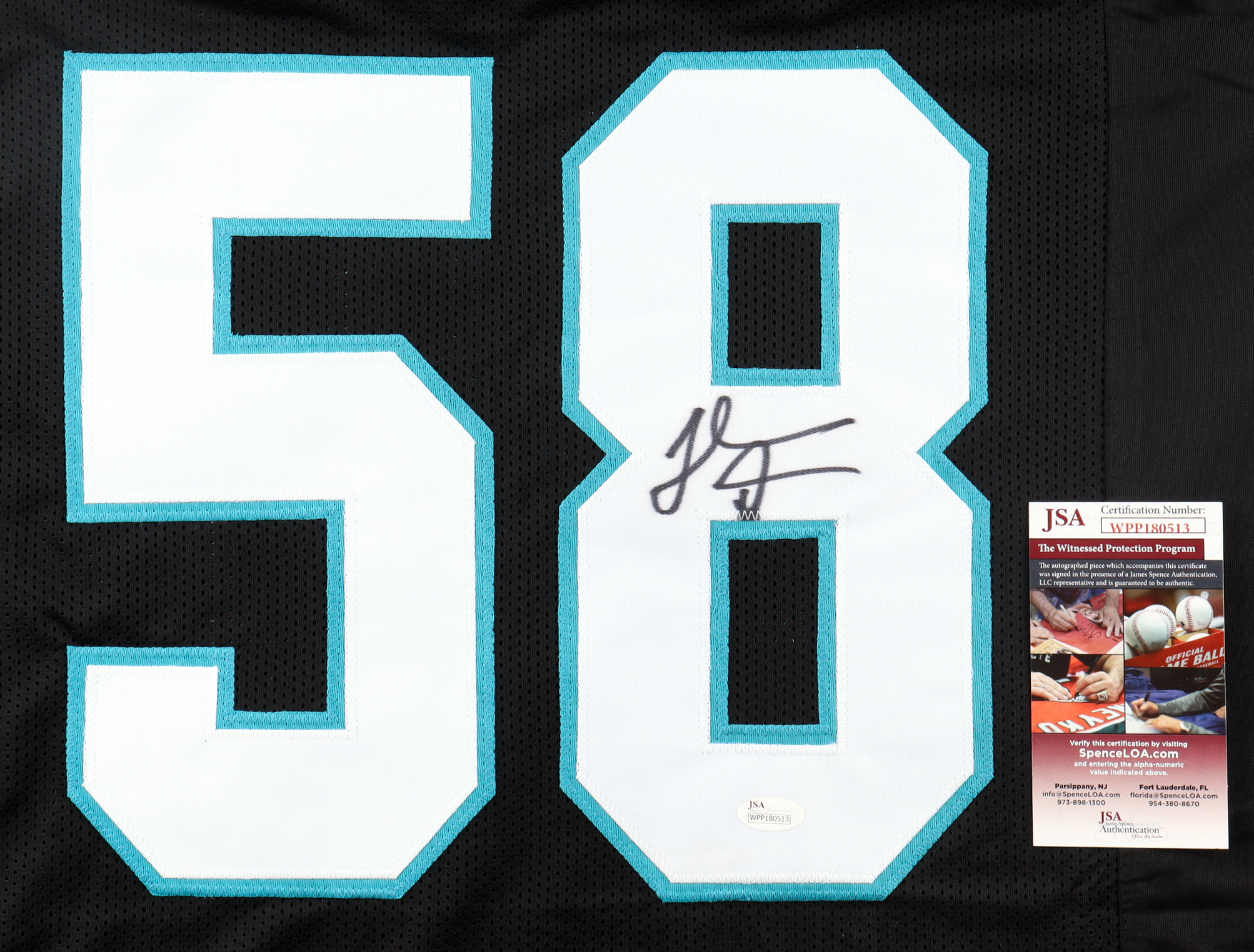 Thomas Davis Sr. Signed Jersey (JSA) at PristineAuction.com Thomas Davis Sr. Signed Jersey (JSA) at PristineAuction.com