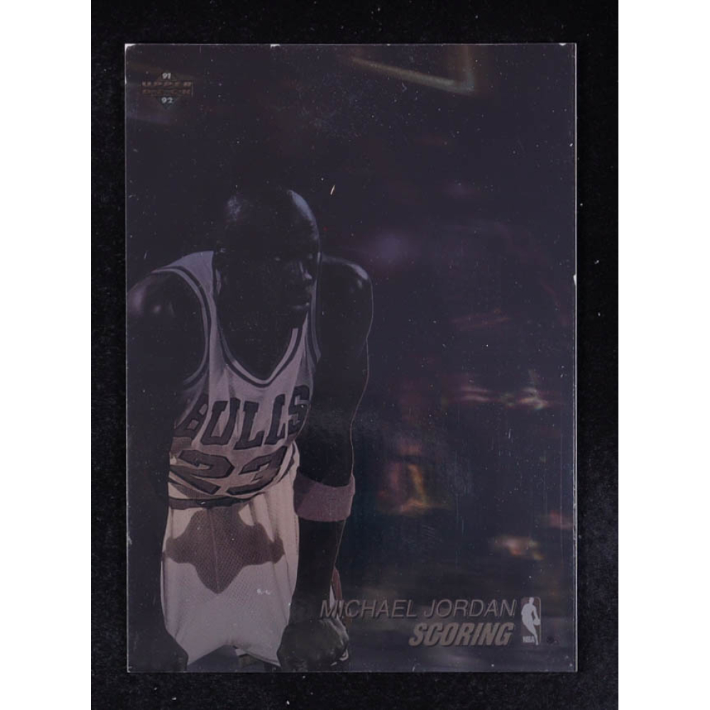 Michael Jordan 1991-92 Upper Deck Award Winner Holograms #AW1 / Scoring Leader at PristineAuction.com