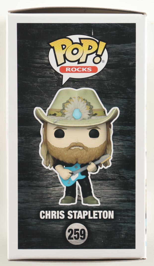 Chris Stapleton Signed #259 Funko Pop! Vinyl Figure (AutographCOA) at PristineAuction.com Chris Stapleton Signed #259 Funko Pop! Vinyl Figure (AutographCOA) at PristineAuction.com