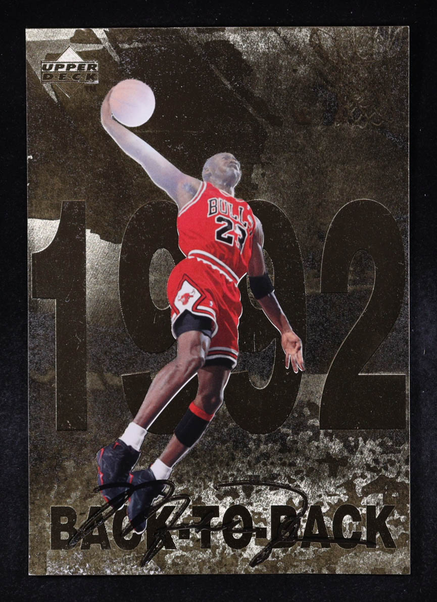Michael Jordan 1998 Upper Deck Michael Jordan Gatorade #8 Jumbo at PristineAuction.com Michael Jordan 1998 Upper Deck Michael Jordan Gatorade #8 Jumbo at PristineAuction.com