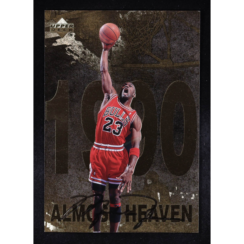 Michael Jordan 1998 Upper Deck Michael Jordan Gatorade #6 Jumbo at PristineAuction.com