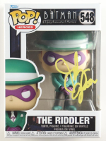 John Glover Signed "The Batman: The Animated Series" #548 The Riddler Funko Pop! Vinyl Figure (ACOA) at PristineAuction.com