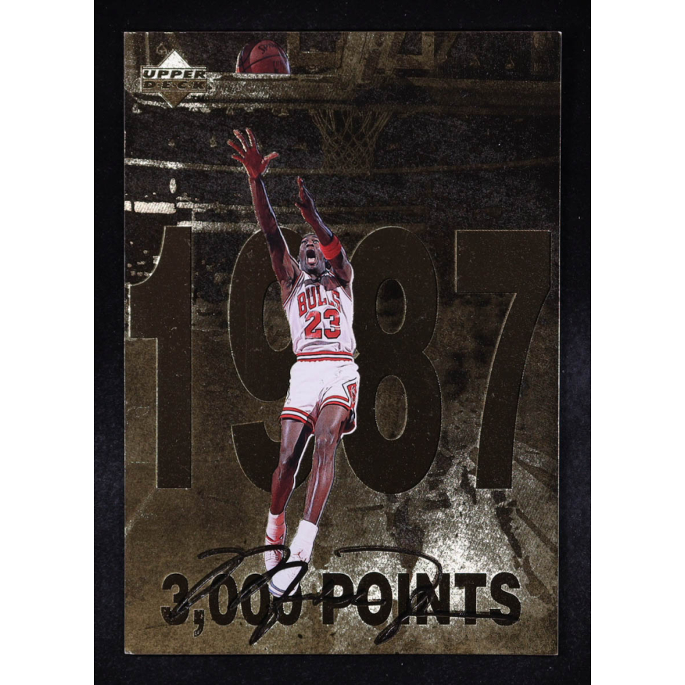 Michael Jordan 1998 Upper Deck Michael Jordan Gatorade #3 Jumbo at PristineAuction.com