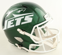 Sauce Gardner Signed Jets Full-Size Speed Helmet (Fanatics) at PristineAuction.com
