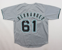 Livan Hernandez Signed Jersey Inscribed "MVP 1997 WS" (JSA) at PristineAuction.com
