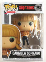 Edie Falco Signed "The Sopranos" #1293 Carmela Soprano Funko Pop! Vinyl Figure (ACOA) at PristineAuction.com