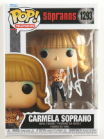 Edie Falco Signed "The Sopranos" #1293 Carmela Soprano Funko Pop! Vinyl Figure (ACOA) at PristineAuction.com