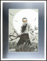 Stan Lee Signed Custom Framed Art Display (Beckett) at PristineAuction.com