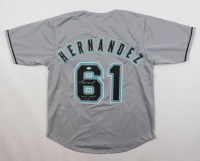 Livan Hernandez Signed Jersey Inscribed "MVP 1997 WS" (JSA) at PristineAuction.com