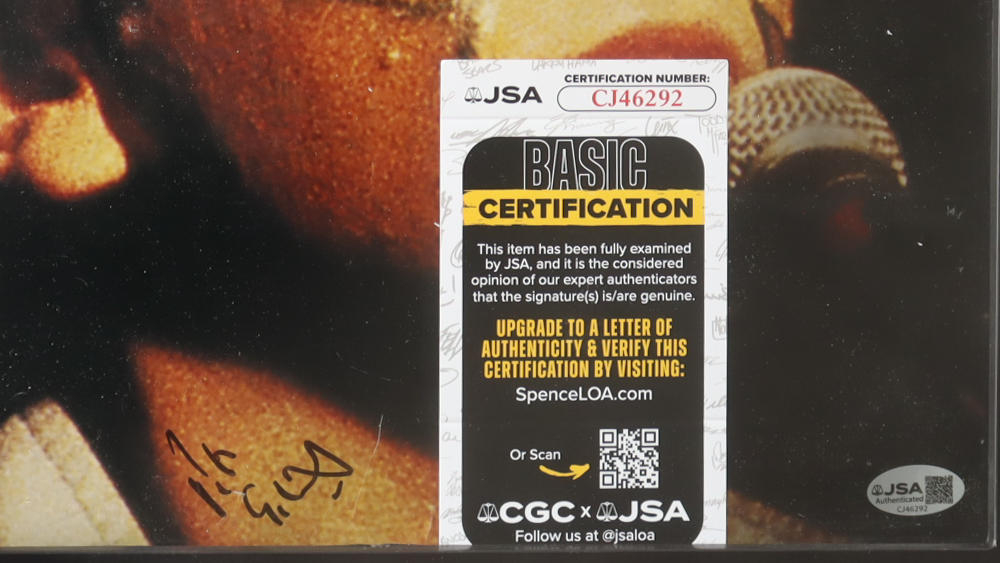 Peter Gabriel Signed "Plays Live" Custom Framed Album Insert Display (JSA) at PristineAuction.com Peter Gabriel Signed "Plays Live" Custom Framed Album Insert Display (JSA) at PristineAuction.com