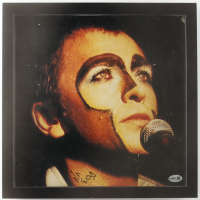 Peter Gabriel Signed "Plays Live" Custom Framed Album Insert Display (JSA) at PristineAuction.com
