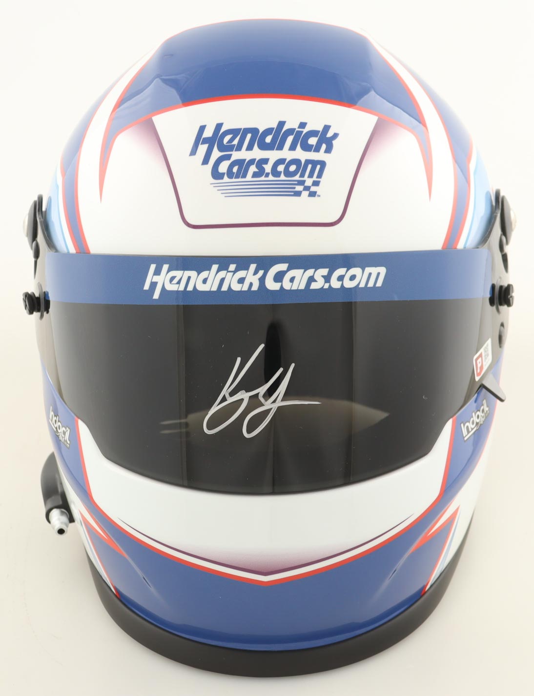 Kyle Larson Signed NASCAR HendrickCars.com Full-Size Helmet (PA) at PristineAuction.com Kyle Larson Signed NASCAR HendrickCars.com Full-Size Helmet (PA) at PristineAuction.com