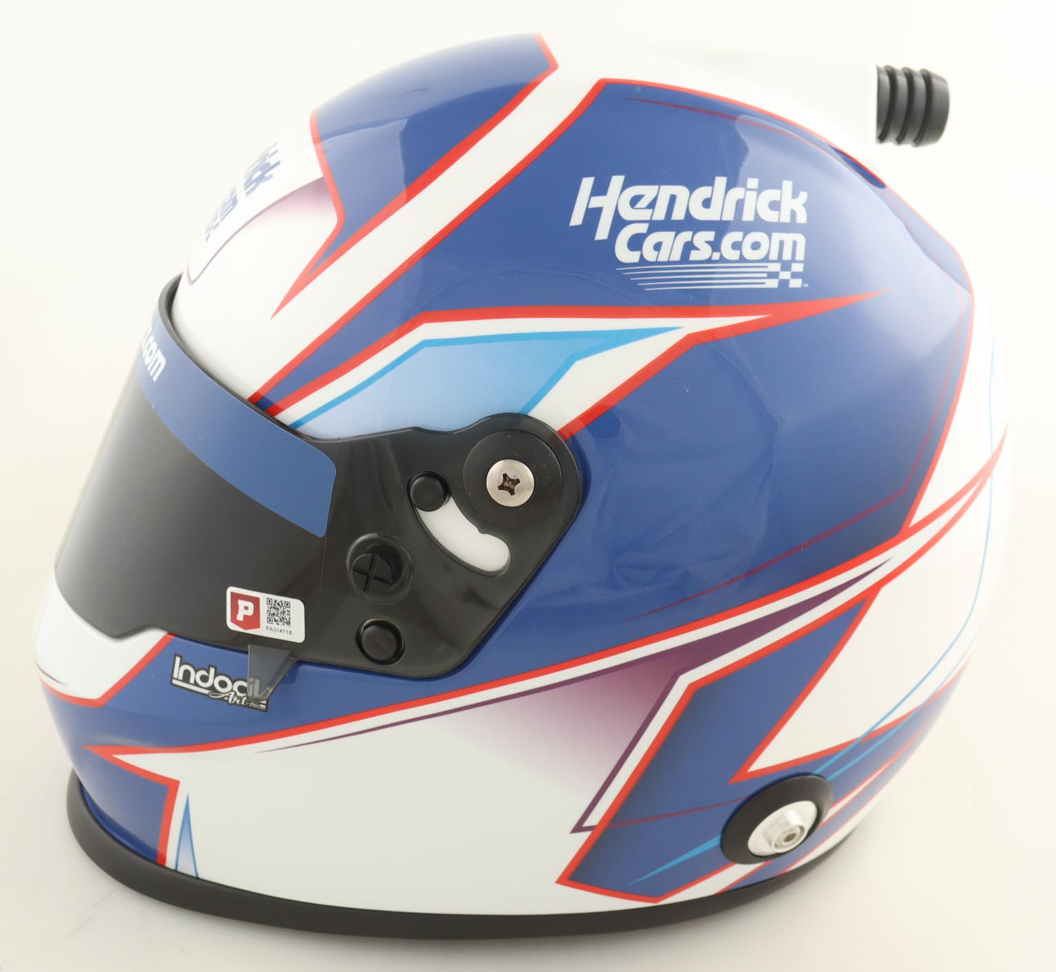 Kyle Larson Signed NASCAR HendrickCars.com Full-Size Helmet (PA) at PristineAuction.com Kyle Larson Signed NASCAR HendrickCars.com Full-Size Helmet (PA) at PristineAuction.com