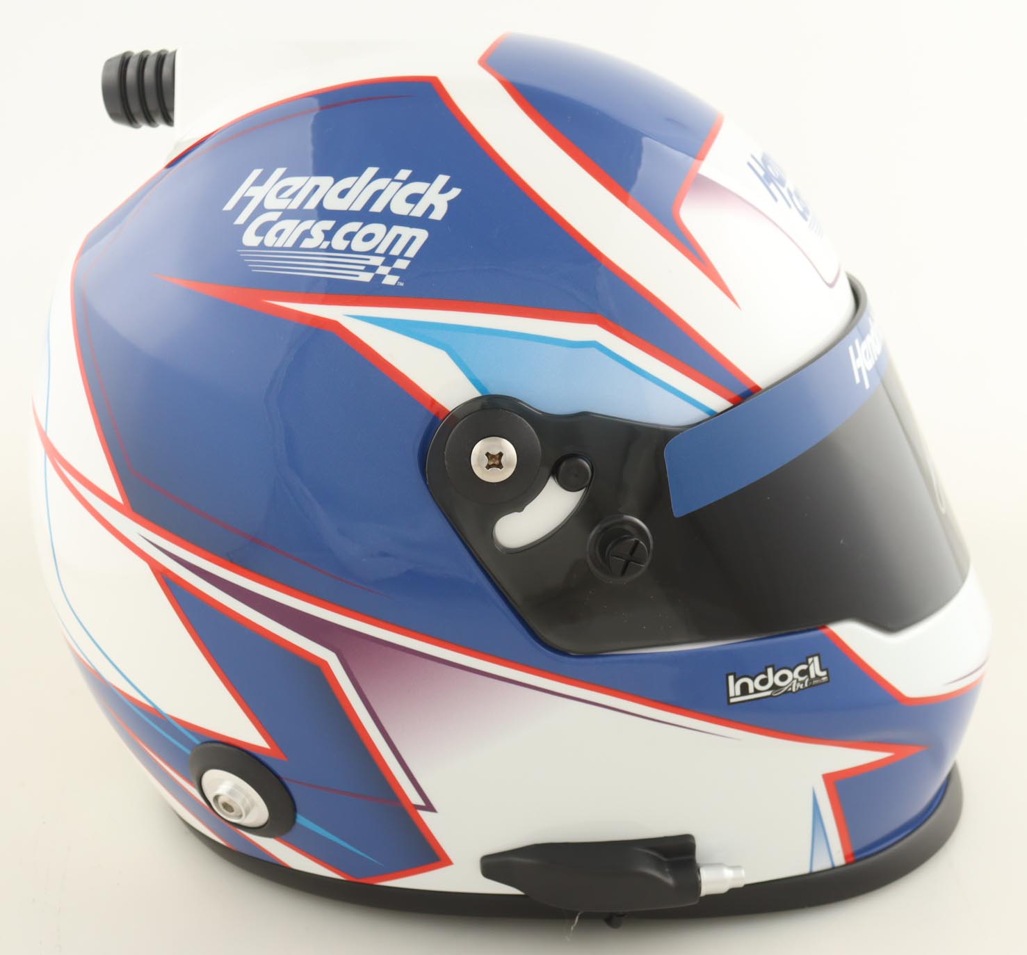 Kyle Larson Signed NASCAR HendrickCars.com Full-Size Helmet (PA) at PristineAuction.com Kyle Larson Signed NASCAR HendrickCars.com Full-Size Helmet (PA) at PristineAuction.com