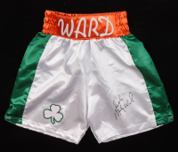 "Irish" Micky Ward Signed Boxing Trunks (JSA) at PristineAuction.com
