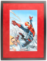 Stan Lee Signed "Spider-Man" Custom Framed Art Display (Beckett) at PristineAuction.com