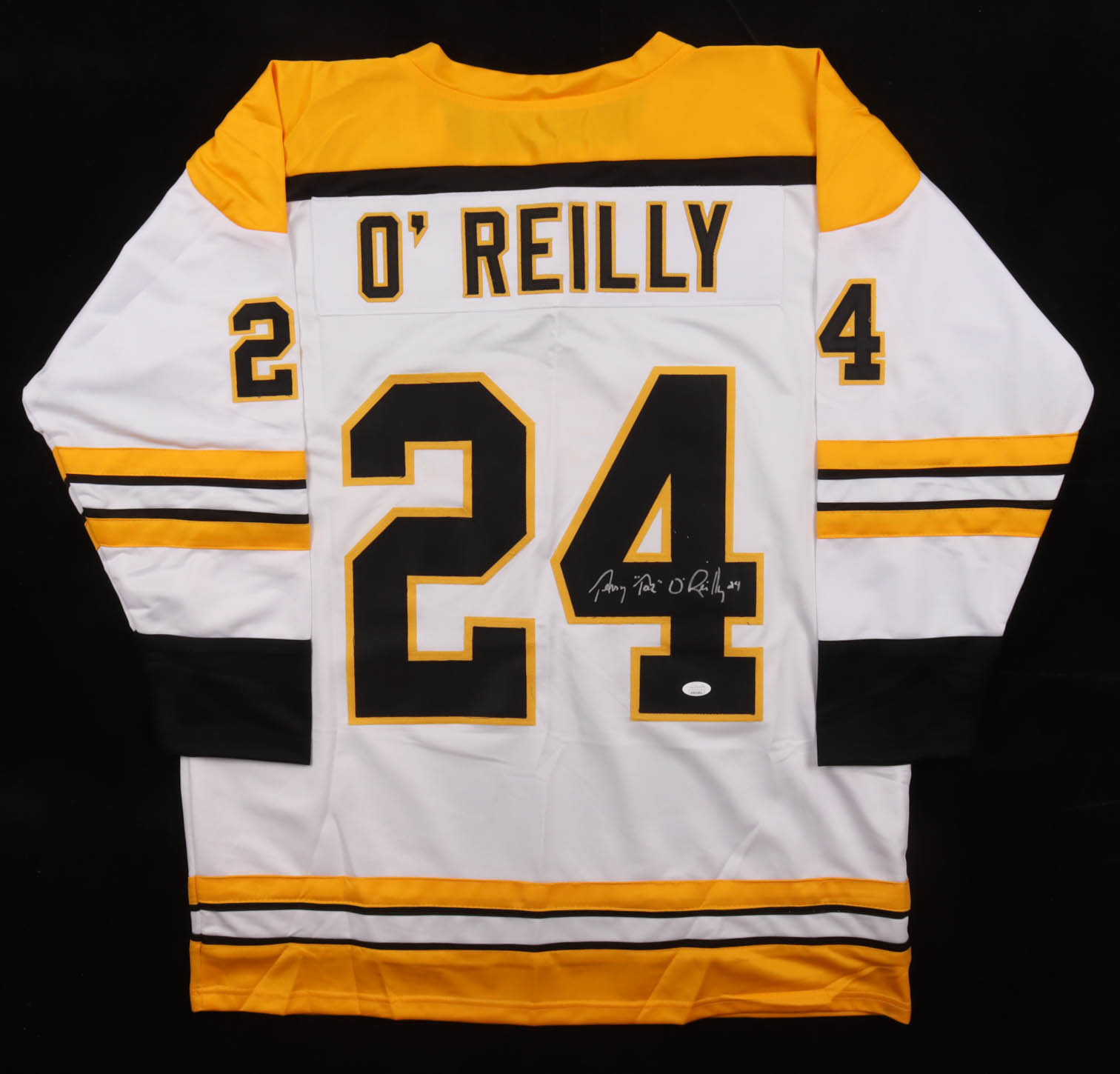 Terry "Taz" O'Reilly Signed Jersey (JSA) at PristineAuction.com Terry "Taz" O'Reilly Signed Jersey (JSA) at PristineAuction.com