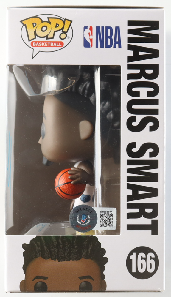 Marcus Smart Signed Grizzlies #166 Funko Pop! Vinyl Figure (Beckett) at PristineAuction.com Marcus Smart Signed Grizzlies #166 Funko Pop! Vinyl Figure (Beckett) at PristineAuction.com