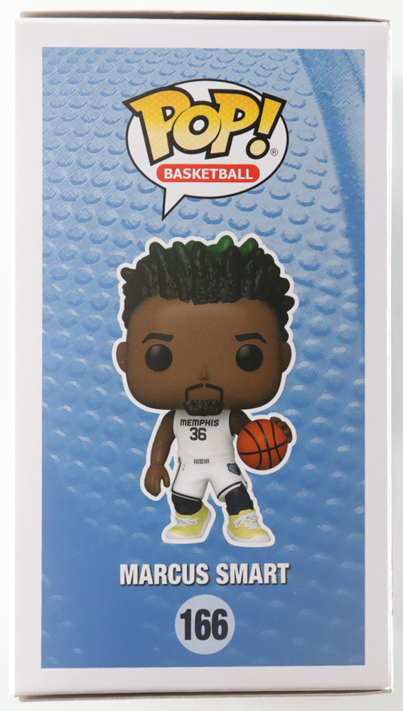 Marcus Smart Signed Grizzlies #166 Funko Pop! Vinyl Figure (Beckett) at PristineAuction.com Marcus Smart Signed Grizzlies #166 Funko Pop! Vinyl Figure (Beckett) at PristineAuction.com