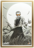 Stan Lee Signed Custom Framed Art Display (Beckett) at PristineAuction.com