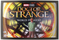 Stan Lee Signed "Doctor Strange" Custom Framed Art Display (Beckett) at PristineAuction.com