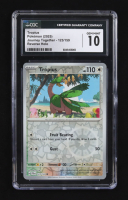 Tropius 2025 Pokemon TCG Scarlet & Violet Journey Together #123 REVERSE HOLO (CGC 10) at PristineAuction.com