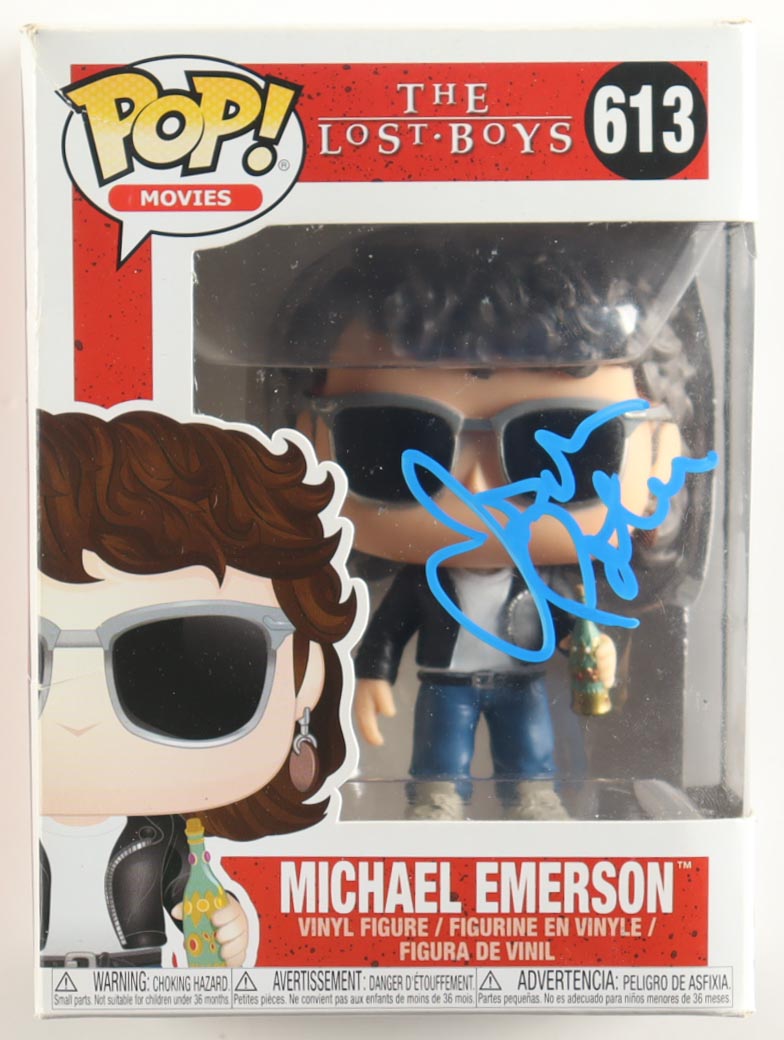 Jason Patric Signed "The Lost Boys" #613 Michael Emerson Funko Pop! Vinyl Figure (ACOA) at PristineAuction.com Jason Patric Signed "The Lost Boys" #613 Michael Emerson Funko Pop! Vinyl Figure (ACOA) at PristineAuction.com