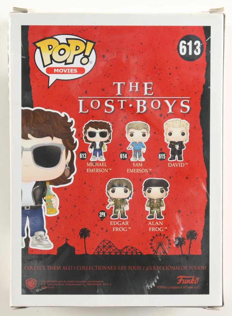 Jason Patric Signed "The Lost Boys" #613 Michael Emerson Funko Pop! Vinyl Figure (ACOA) at PristineAuction.com Jason Patric Signed "The Lost Boys" #613 Michael Emerson Funko Pop! Vinyl Figure (ACOA) at PristineAuction.com