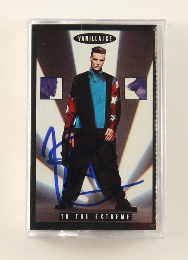 Vanilla Ice Signed "To The Extreme" Cassette Tape (JSA) at PristineAuction.com Vanilla Ice Signed "To The Extreme" Cassette Tape (JSA) at PristineAuction.com