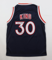 Bernard King Signed Jersey Inscribed "HOF 2013" (Beckett) at PristineAuction.com