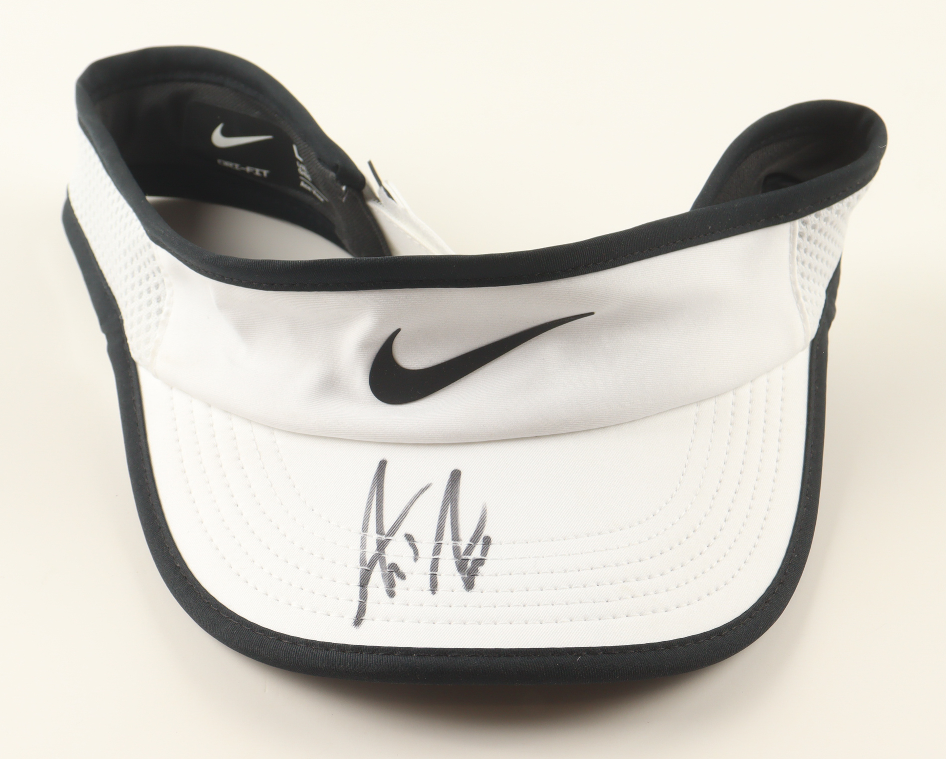 Andre Agassi Signed Nike Adjustable Tennis Visor (JSA) at PristineAuction.com Andre Agassi Signed Nike Adjustable Tennis Visor (JSA) at PristineAuction.com