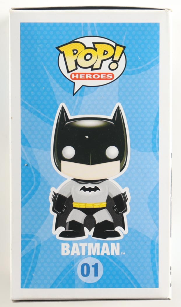 Christian Bale Signed "DC Super Heroes" #01 Batman Funko Pop! Vinyl Figure (Beckett) at PristineAuction.com Christian Bale Signed "DC Super Heroes" #01 Batman Funko Pop! Vinyl Figure (Beckett) at PristineAuction.com
